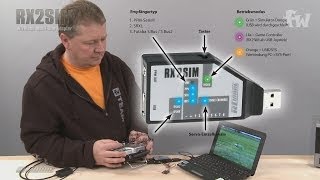 Rx2Sim - Kabellos Am Simulator - Anschluss An Den Pc