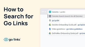 How to Search for Go Links in Your Browser’s Address Bar