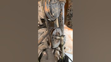 Easy To Remove And Install Belt #tips #car #shortvideo #shorts #short #viralshorts #youtube #diy