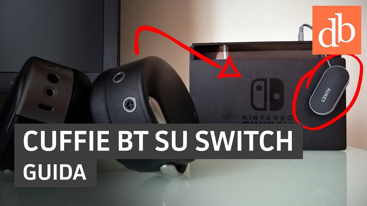Come usare cuffie Bluetooth su Nintendo Switch | Guida • Ridble - YouTube