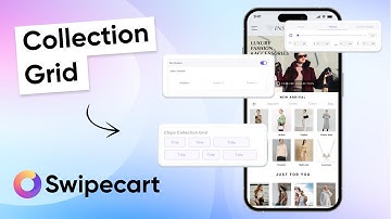 How to add a collection grid widget to your Swipecart app? | No Code App Builder