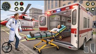 Ambulance City Rescue Simulator 3D Game 911 Us Emergency Ambulance - New Mission Unlock (Android) screenshot 2