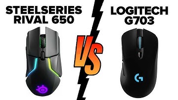 SteelSeries Rival 650 vs Logitech G703 LIGHTSPEED - Which Mouse is Better ?