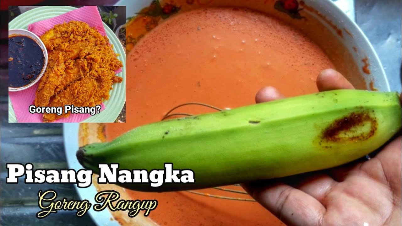 How To Make Pisang Nangka Goreng Video Tanpa Edit Tepung Beras Tu Kenapa Asyik Tambah Je 0060 Youtube