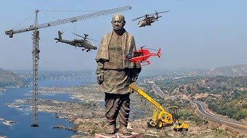 देखिये कैसे बनाई गयी दुनिया की सबसे ऊँची मूर्ति | स्टेचू ऑफ़ यूनिटी | Statue of Unity