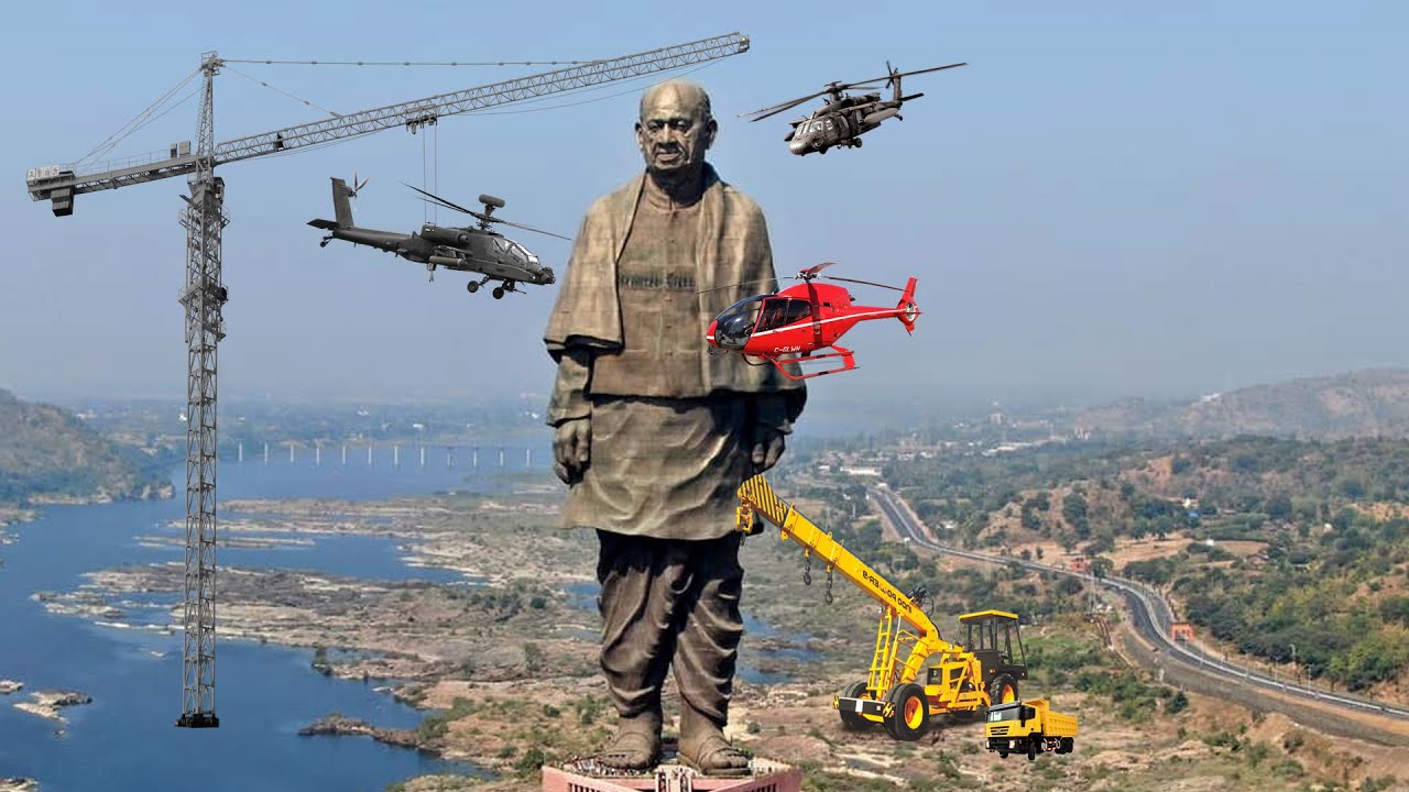 देखिये कैसे बनाई गयी दुनिया की सबसे ऊँची मूर्ति | स्टेचू ऑफ़ यूनिटी | Statue of Unity