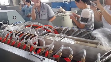 WPC PIPE MAKING MACHINE （sophie@wpcmachinery.com， WhatsApp： 0086 15063923327）