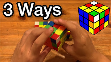 3 Ways To Solve This F2L Pair Rotationless!