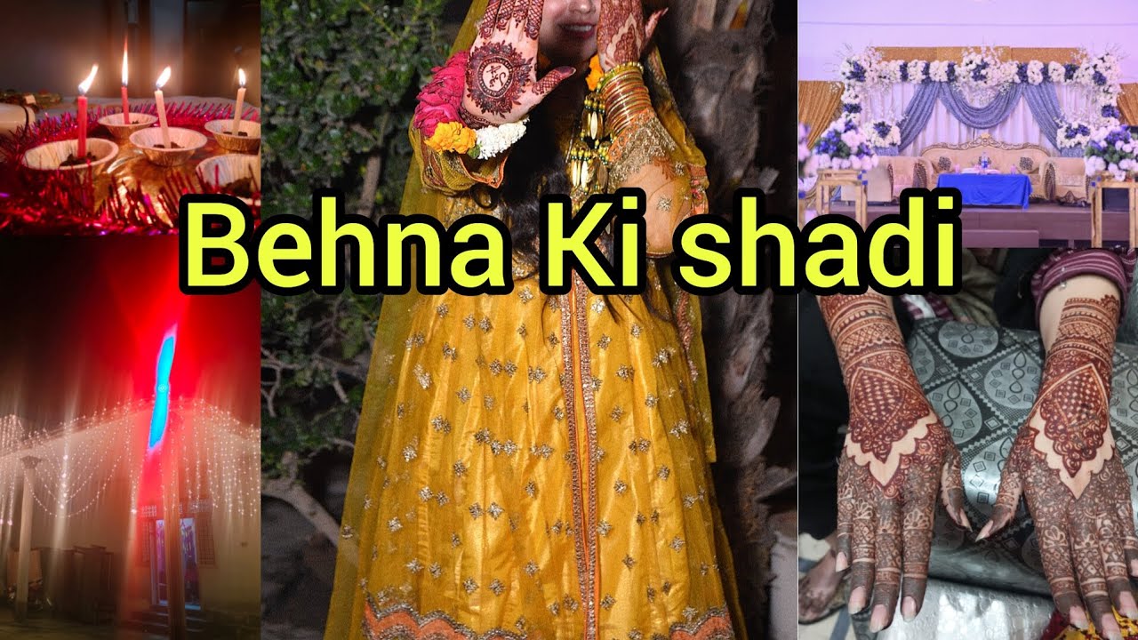 Shadi Api API Ki Shadi hogai ️||sister's wedding vlog ||desi Shadi|| - YouTube