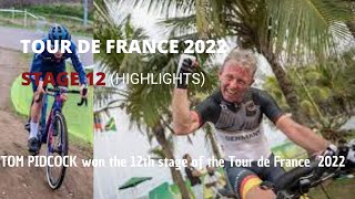 Tour de France 2022  Stage 12 (Highlights)