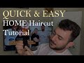 BEST and EASY Home Haircut Tutorial (How to cut your OWN Hair)