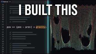 Coding Cloth Physics in JavaScript — Verlet Integration & Constraint Relaxation
