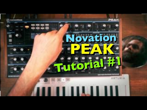 Novation Peak Sound Design Tutorial #1 (in 4k)