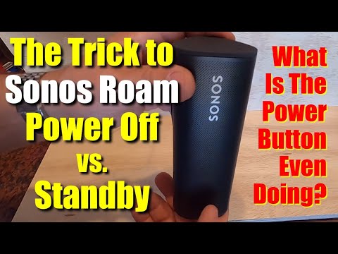 🔥Sonos Roam ○ Everything You Need to Know: Button, Standby, Shut Off & Bluetooth ✓ - YouTube