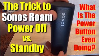 🔥Sonos Roam ● Everything You Need to Know: Power Button, Standby, Shut Off & Bluetooth Pairing ✅