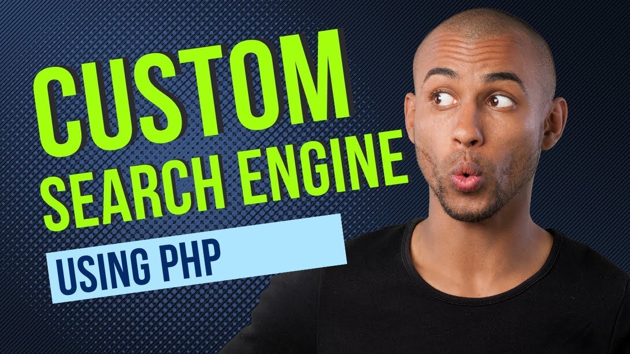 Develop a Custom Search Engine Using PHP and MySQL - YouTube