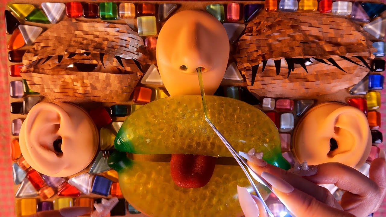 피젯보드로 상황극 하기 2 😪 뚫린 구멍은 다 검사할게요 #ASMR