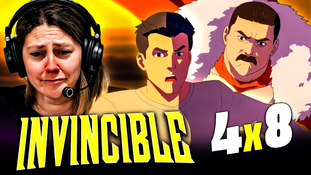 INVINCIBLE SEASON 4 EPISODE 8 REACTION - WHAT AN EMOTIONAL FINALE - PLUS THAT CLIFFHANGER!!