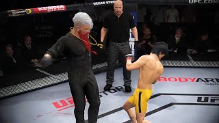 UFC4 | Bruce Lee vs Evil Rasta (EA Sports UFC 4)