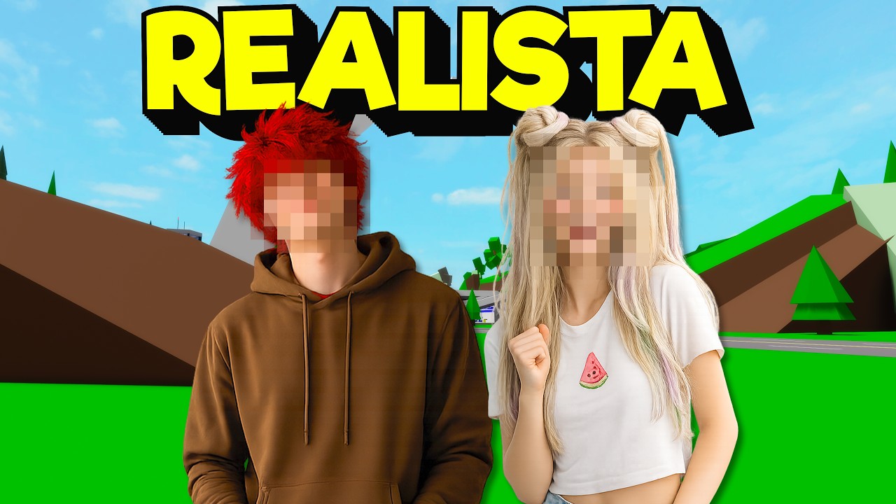 Nos CONVERTIMOS en una FAMILIA REALISTA con LYNA en Brookhaven Roblox