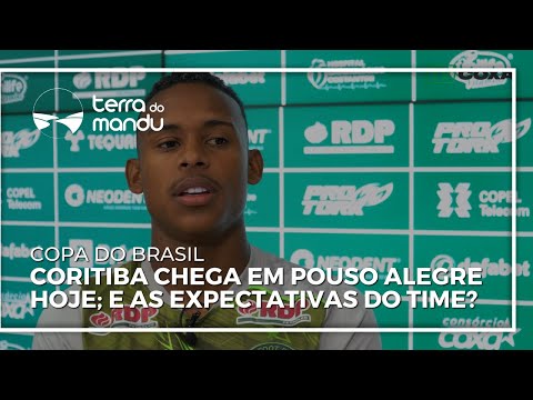 Após treinar em Atibaia, Coritiba chega hoje em Pouso Alegre para decisão na Copa do Brasil