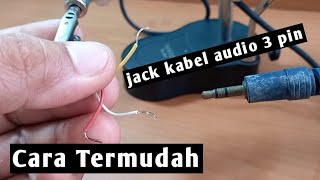 Cara Menentukan PIN pada kabel jack audio 3 PIN |kantor otak atik