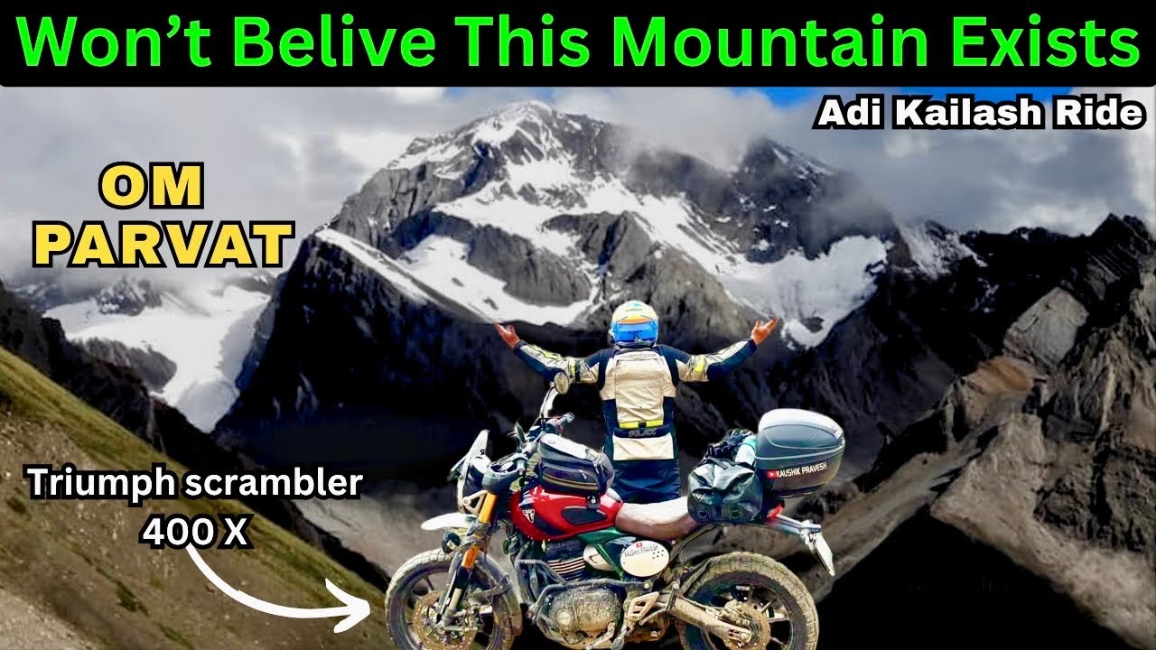 India’s Most Mysterious Mountain – OM Parvat Bike Expedition on Triumph Scrambler 400 X