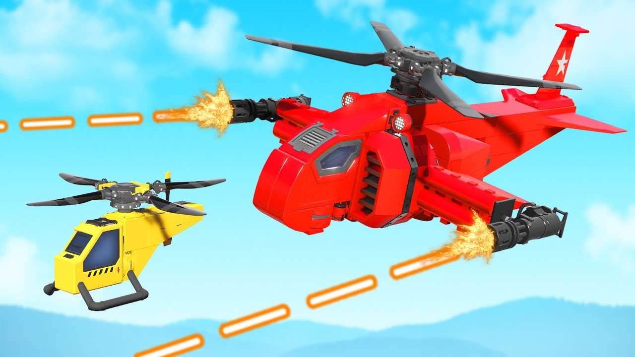 Build the Best Helicopter Challenge in Trailmakers