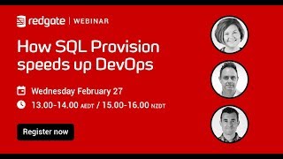 How SQL Provision speeds up DevOps