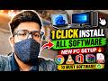 New Laptop Liya? Yeh Software Install Nahi Kiya To Galti Hai |Laptop Full Setup All Software Install