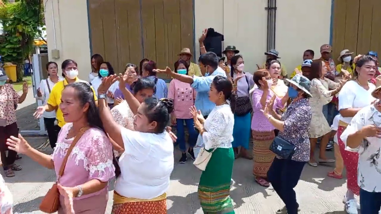 กลองยาวคณะบ้านท่าเสริม งานทอดกฐิน วัดพัทธสีมา