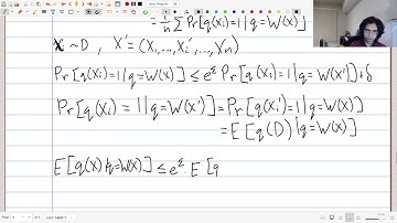 Lecture 16B: Adaptive Data Analysis - Proofs