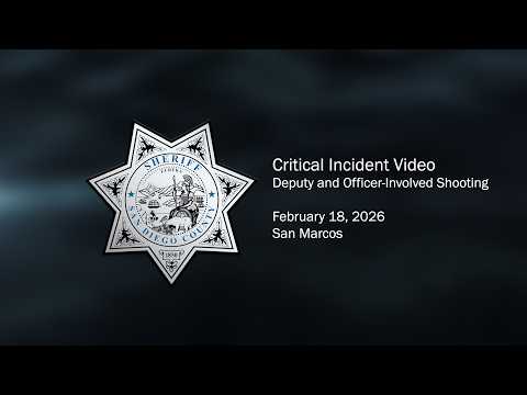 Critical Incident Video - San Marcos