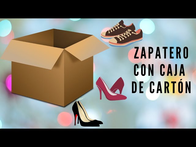 Ecobrisa Manualidades: Excelente Reciclaje de Cajas de Zapatos!!