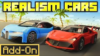 Realism Cars Add-On Now On Minecraft Marketplace