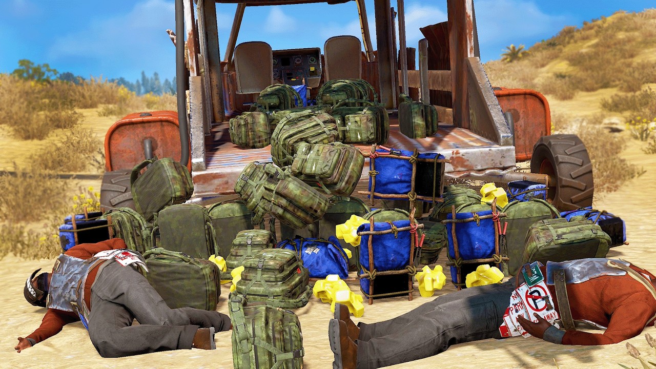 this clan was transferring loot...