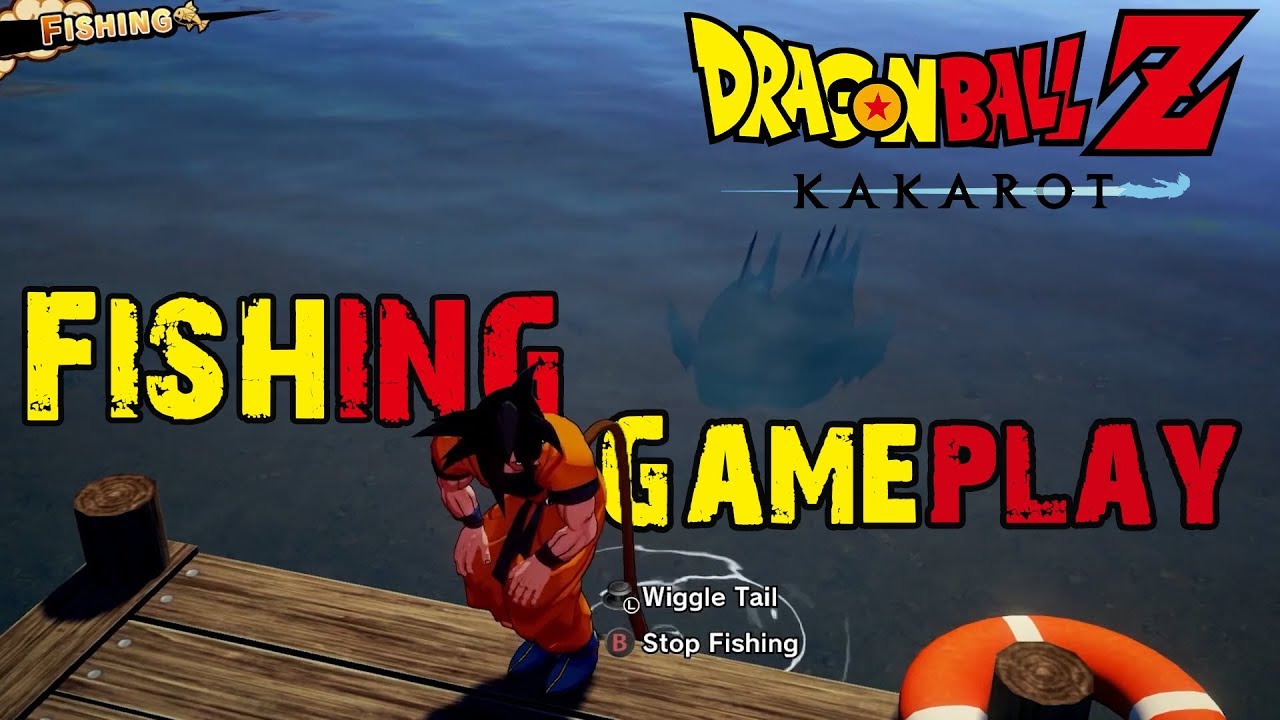 Dragon Ball Z Kakarot │Gameplay │Fishing YouTube