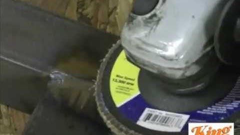 Grinder Basics: Using a Flap Disk