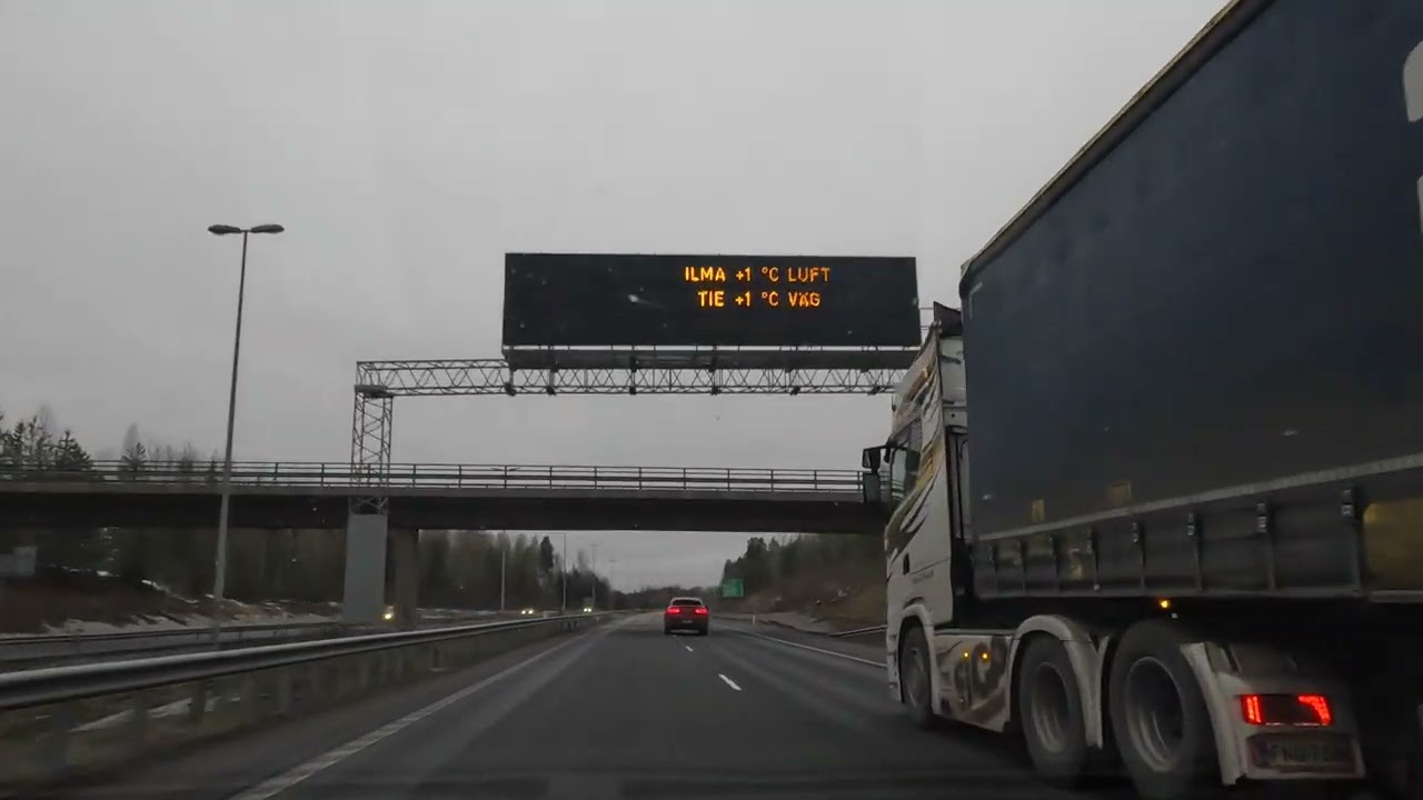 Helsinki Vantaa airport–Toijala – 4K