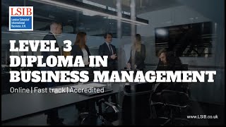 Level 3 Diploma in Business Management