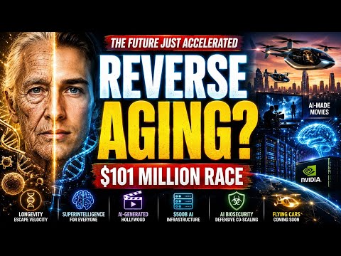 $101M TO REVERSE AGING?! AI, LONGEVITY & THE FUTURE JUST ACCELERATED