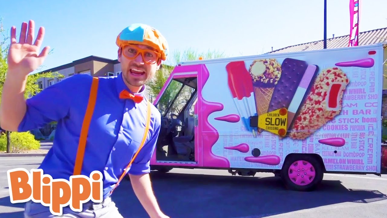 We All Scream for Ice Cream Song by Blippi Kids Learning Songs Kids Videos YouTube
