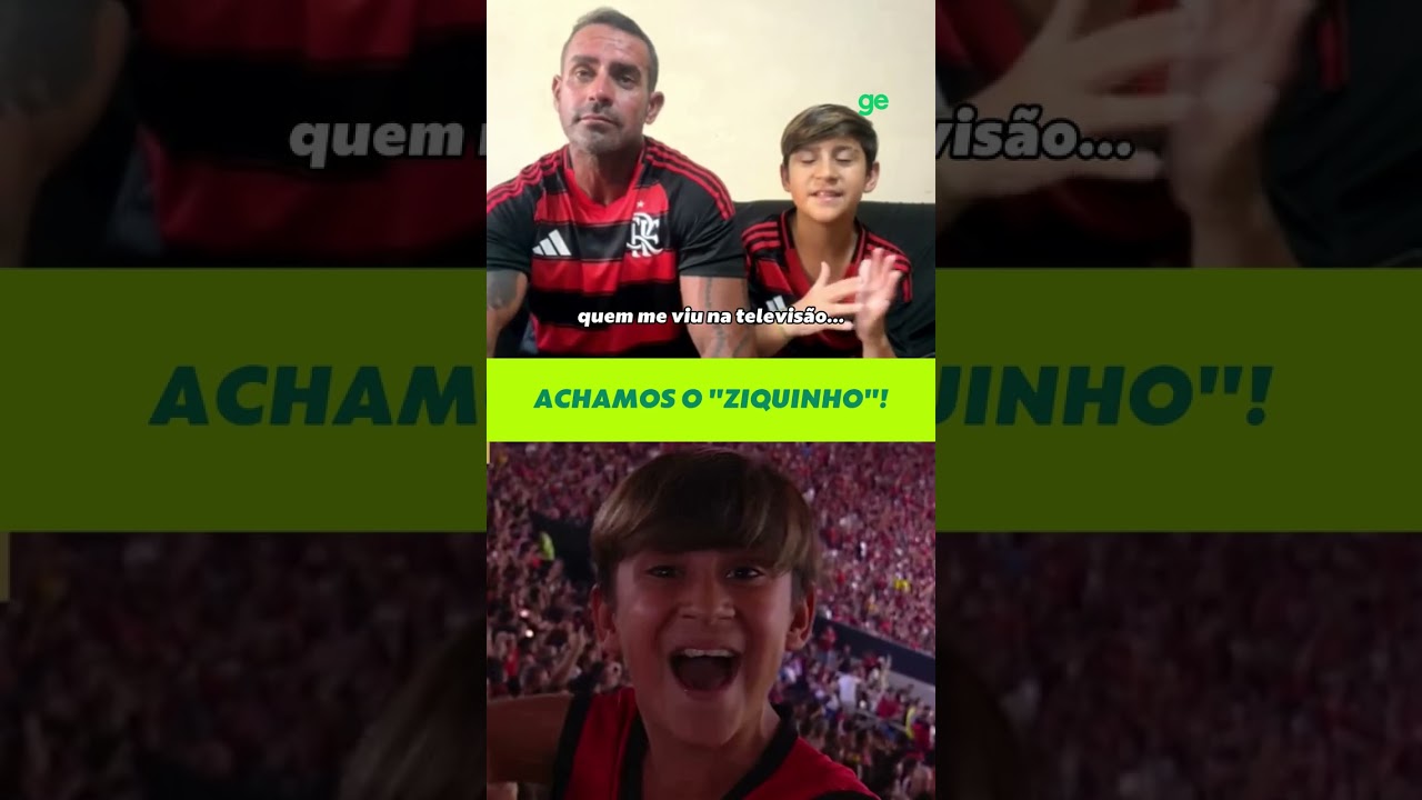 ACHAMOS O "ZIQUINHO"! | #shorts | ge.globo