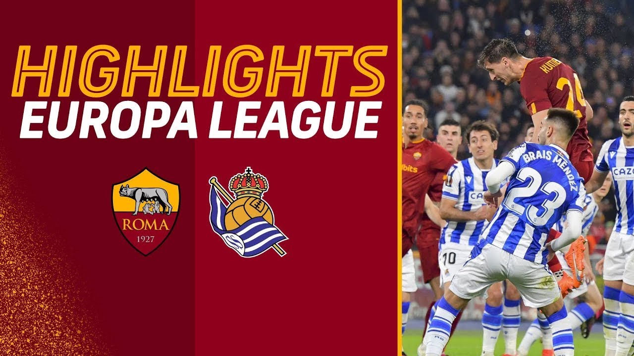 ⁣Roma 2-0 Real Sociedad | Europa League Highlights 2022-23