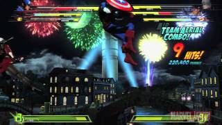 Marvel vs. Capcom 3 Gameplay Video #3