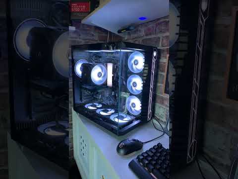 9 Arctic P120 PST PWM ARGB Fans In The Kolink Unity Code X