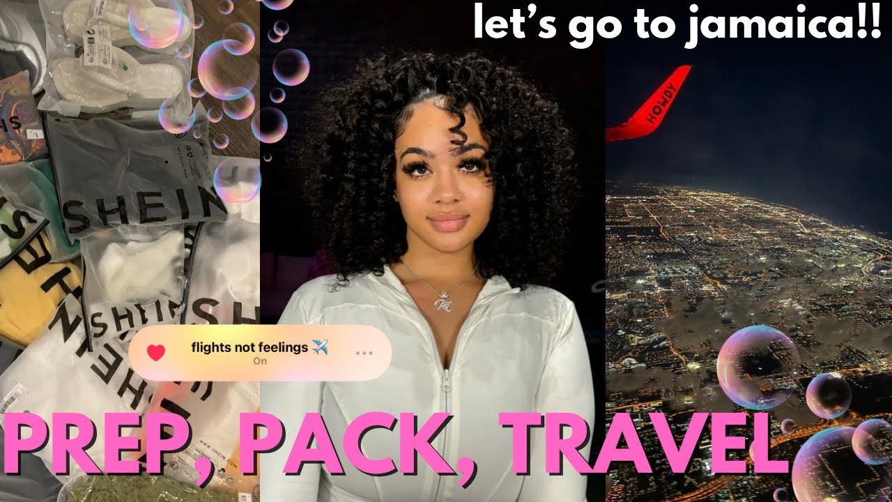 PREP WITH ME FOR JAMAICA | last minute shopping , hair appt, packing, SHEIN unboxing