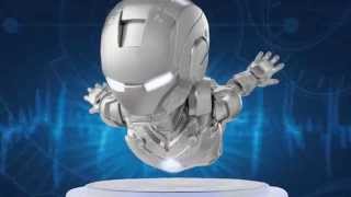 〓 Egg Attack Iron Man 3 Mark II Magnetic Floating Version Review - BestXmasRobotToysForKids2015-2016