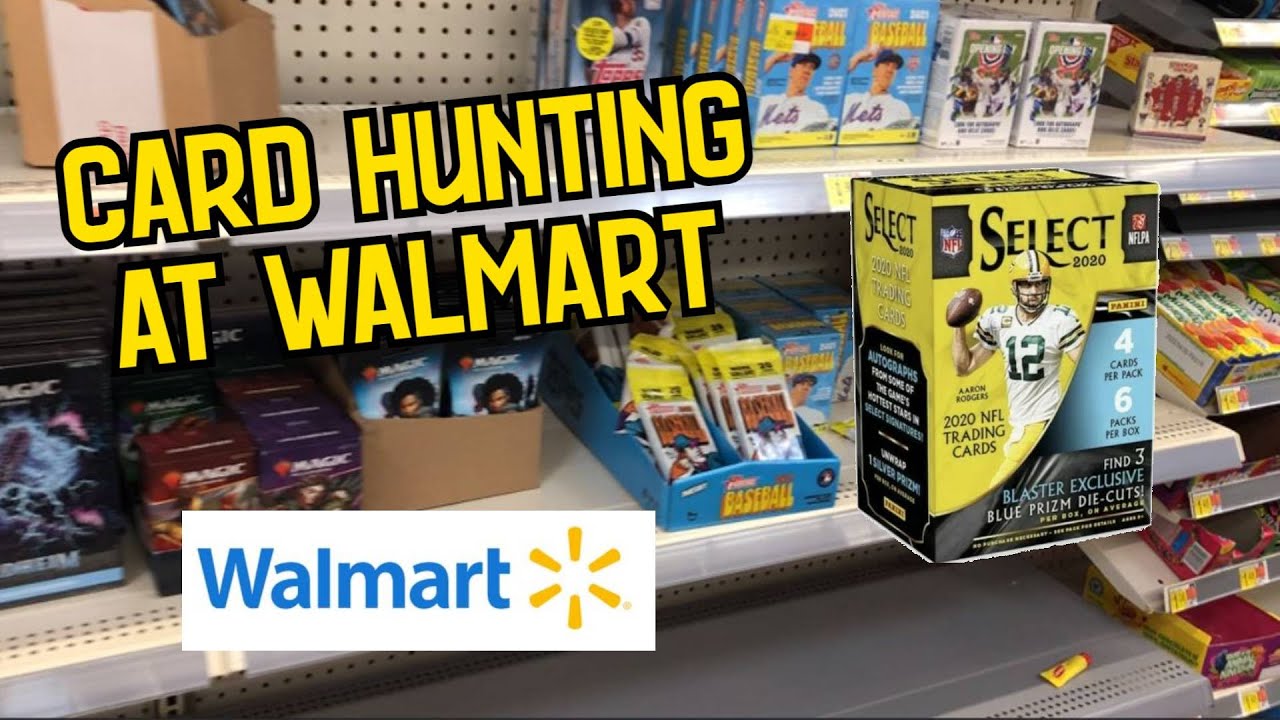 Sports Card Hunting at Walmart! Looking for Select Football and Prizm