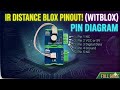 Pin Diagram WitBlox IR Distance Blox | Pin Connection for Arduino, WitPro Coding Blox | Datatsheet